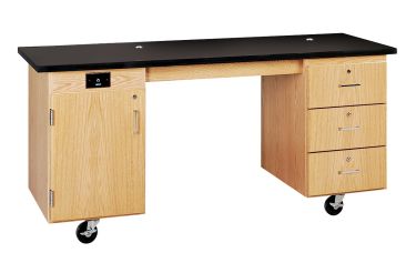Diversified Spaces ADA Mobile Lab Unit - Rod Sockets