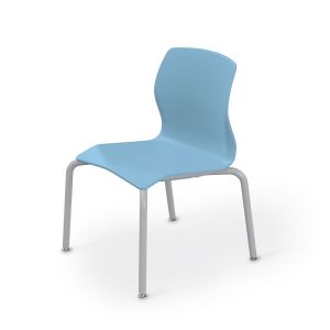 MooreCo Seed 4-Leg Chair (18") – Commercial, 31.5"H x 19.5"W x 21"D