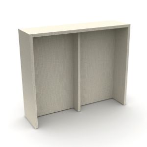 MooreCo Cocoon Media Space – Straight High Surface Table, 41"H x 49"W x 14"D