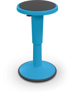 MooreCo Hierarchy Height Adjustable Grow Stool- Tall Stool - Blue