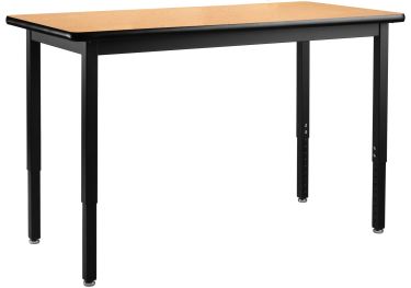 Heavy Duty 500 LB Adjustable All-Purpose Table - Laminate Top - 30" W x 72" L