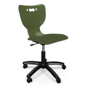 MooreCo Hierarchy 5-Star Chair - Hard Casters, 31" - 36" H x 24" W x 24" D