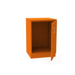 REplay® Modular Base Cabinet Unit with Right Hinged Single Door, Empty Interior, and Adjustable Levelers - 18"W x 23"D x 35.5"H