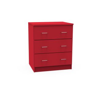 REplay® Modular Base Cabinet Unit with 3 Equal Drawers, and Adjustable Levelers - 24"W x 23"D x 35.5"H