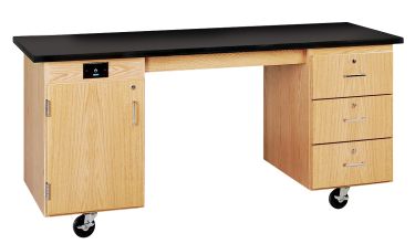 Diversified Spaces ADA Mobile Lab Unit - Solid Top