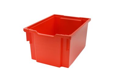 6 Pack Gratnells Storage Tray - F25 Extra Deep - Red