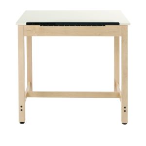 Diversified Spaces Plain Art/Drafting Table - Basic 1-Piece Laminate Top - 30" x 42"