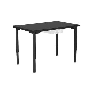 NPS® Steel Designer Science Lab Table, 30" x 30", Epoxy Top, 1 Tote Kit