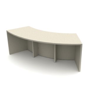 MooreCo Cocoon Low Surface Table, 30"H x 88"W x 36"D