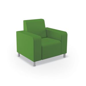 MooreCo Phoeby Outdoor Lounge Chair, Both Arms