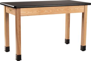 NPS® Wood Science Lab Table, 30"x60"x30", HPL Top