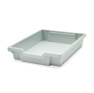 8 Pack Gratnells Storage Tray - F1 Shallow - Gray