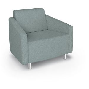 MooreCo Morris 22.5º Outside Wedge Chair – Both Arms, 41.5"H x 37"W x 29.5"D