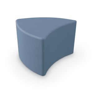 MooreCo Tinker All Foam Ottoman, Chevron