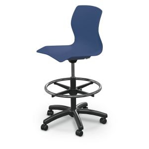 MooreCo Seed 5-Star Stool (22.5" – 32.5") / Plastic Base, 36" – 46"H x 23"W x 23"D