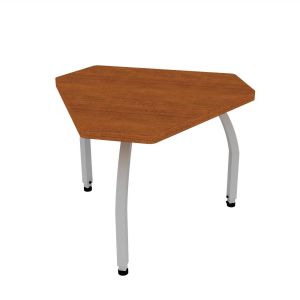 ELO® Connect 4 24"D x 36"L Student Desk with 3mm Edge HPL Top and 1.25" Junior Adjustable Square Legs