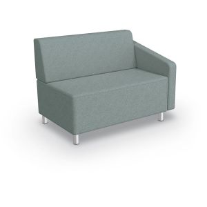 MooreCo Morris Loveseat – Left Arm, 34.5"H x 49"W x 29.5"D