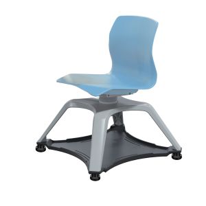 MooreCo Seed Enroll Chair (18") / Glides, 31.1"H x 25.6"W x 25.6"D