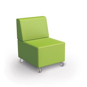 MooreCo Morris Kids Chair – Armless + Mobility Package, 29"H x 19.5"W x 24.5"D