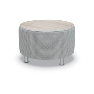 MooreCo Blossom 26" Table Top Ottoman with Legs