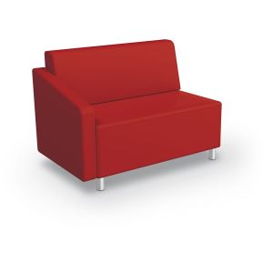 MooreCo Morris Kids Loveseat – Right Arm, 29"H x 42.4"W x 24.5"D