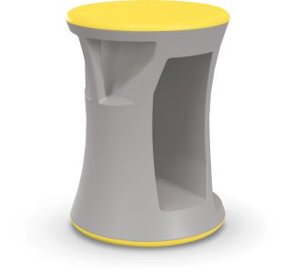 MooreCo Hierarchy Flipz Stool - Yellow