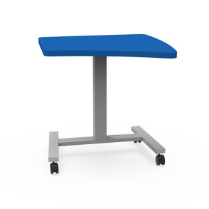 Elevate Arcadia XL 26"D x 28.5"L Height Adjustable Mobile Sit-Stand Student Desk with 3mm Edge, 28"- 41" H