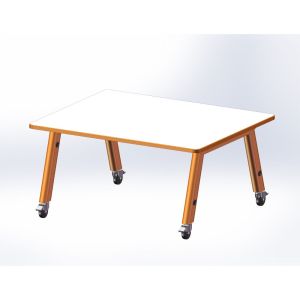 USACapitol Makerspace Table, 29” Tall, 42” X 72” Top