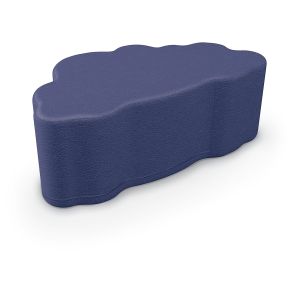 MooreCo Constellation All Foam Ottoman, Cool Cloud