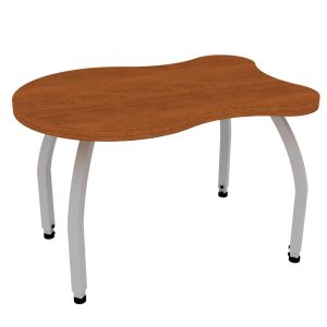 ELO® Adapt XL 22.5"D x 33"L Student Desk with 3mm Edge HPL Top and 1.25" Junior Adjustable Square Legs
