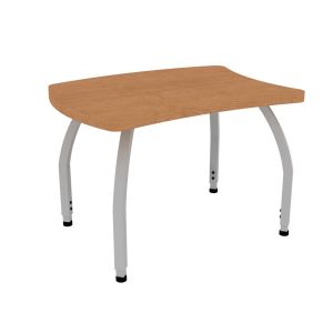 ELO® Loyal XL 23"D x 31"L Student Desk with 3mm Edge HPL Top and 1.25" Junior Adjustable Square Legs
