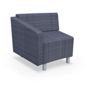 MooreCo Morris Kids 22.5º Inside Wedge Chair – Right Arm, 29"H x 30.1"W x 24.5"D