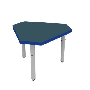 ELO® Connect 4 24"D x 36"L Student Desk with 3mm Edge HPL Top and 2" Universal Junior Pin Adjustable Straight Round Legs
