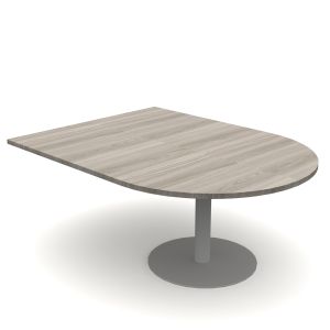 MooreCo Cocoon Media Space Table, 29"H x 72"W x 54"D