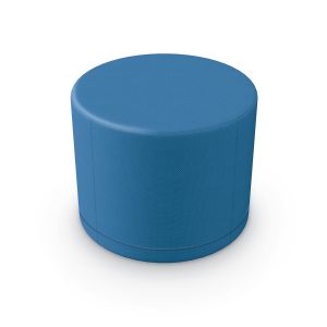 MooreCo Tinker All Foam Ottoman, Dot