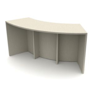 MooreCo Cocoon High Surface Table, 41"H x 88"W x 36"D