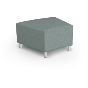 MooreCo Morris 22.5º Wedge Bench, 18.5"H x 33"W x 29.5"D