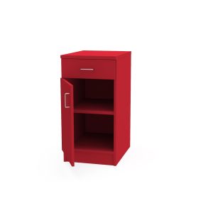 REplay® Modular Base Cabinet Unit with Single Drawer Over Left Hinged Single Door, Adjustable Shelf, and Adjustable Levelers - 18"W x 23"D x 35.5"H