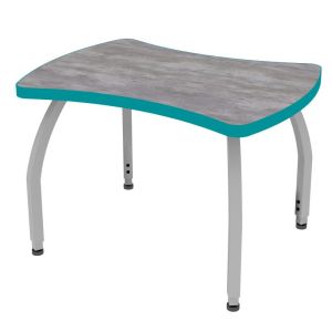 ELO® Weston 24"D x 32"L Student Desk with 3mm Edge HPL Top and 1.25" Junior Adjustable Square Legs