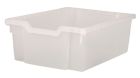 6 Pack Gratnells Storage Tray - F2 Deep - Translucent