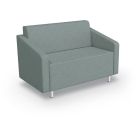 MooreCo Morris Loveseat – Both Arms, 34.5"H x 53"W x 29.5"D