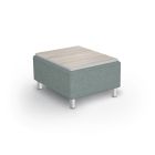 MooreCo Morris Single Bench + Table Top, 16"H x 22.5"W x 29.5"D