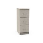 REplay® Modular Base Cabinet Unit with 3 File Drawers, and Adjustable Levelers - 15.75"W x 23"D x 42"H