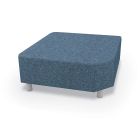 MooreCo Morris Corner Bench – Square, 16"H x 49"W x 36"D